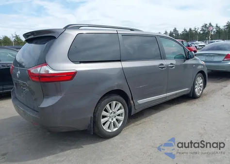 2017 Toyota Sienna Xle 7 Passenger из США, поврежденный, VIN 5TDDZ3DC4HS186390